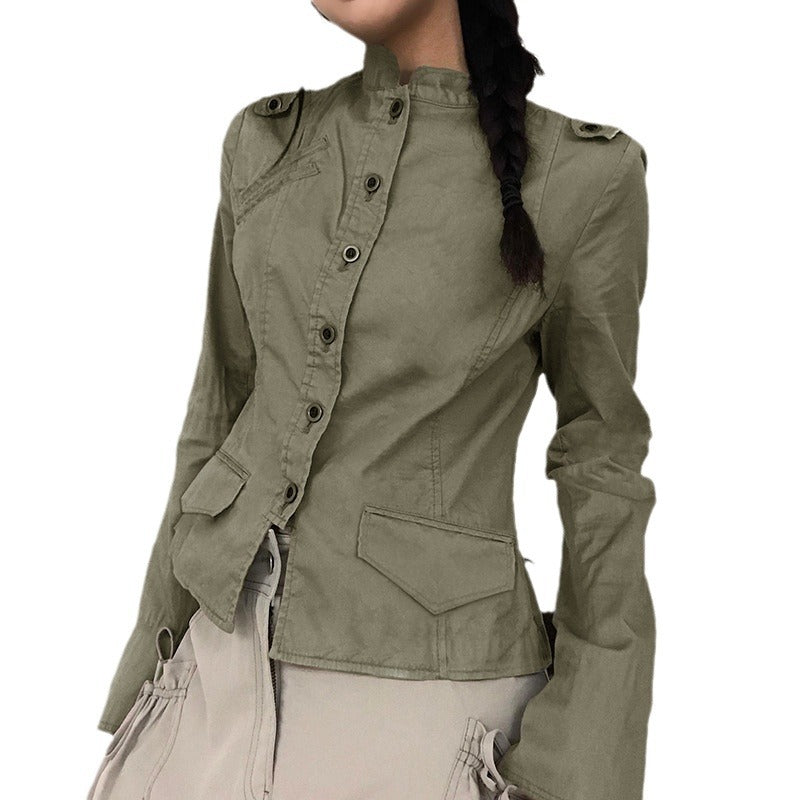 Heavy Industry Trendy Design American Retro Jacket Jacket
