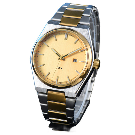 New Simple, Elegant, And Stylish Quartz Mens Watch With Steel Band