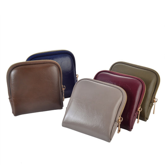 Luxury-Light Ring Pendant Bracelet Multi-Layer Leopard-Print PU Leather Jewelry Organizer Bag