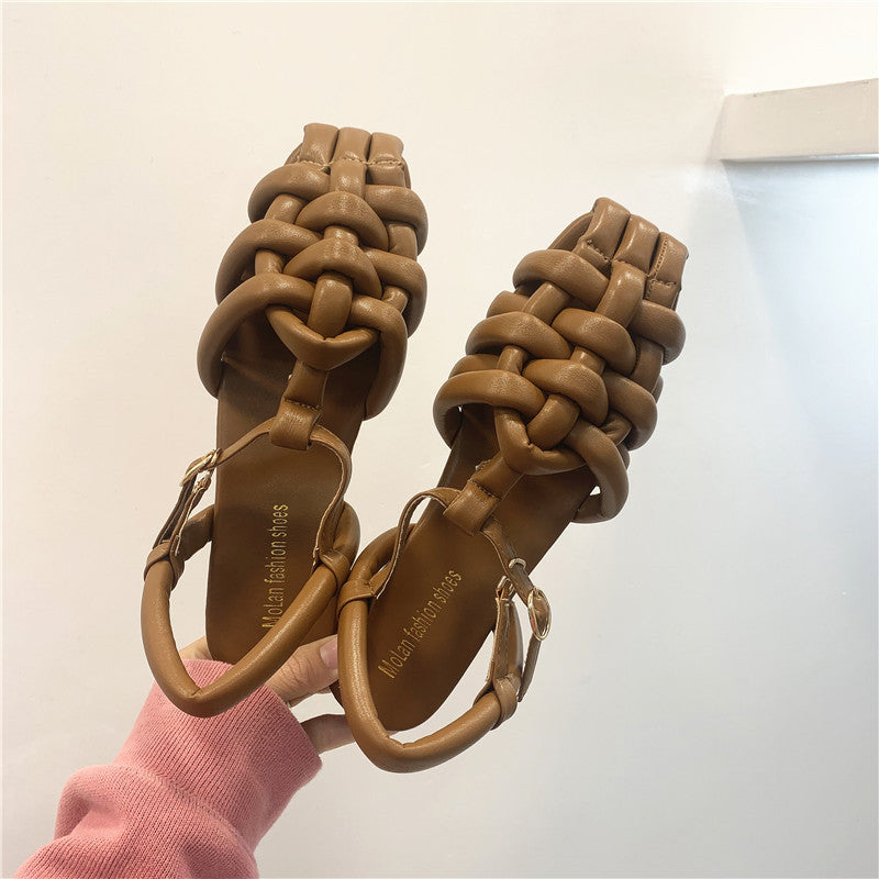 Roman Shoes Fairy Style Hollow Fashion