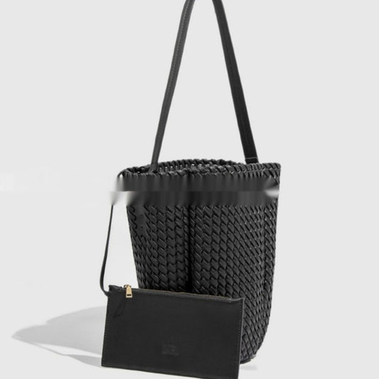 Hand-woven Detachable Wallet With Large Capacity