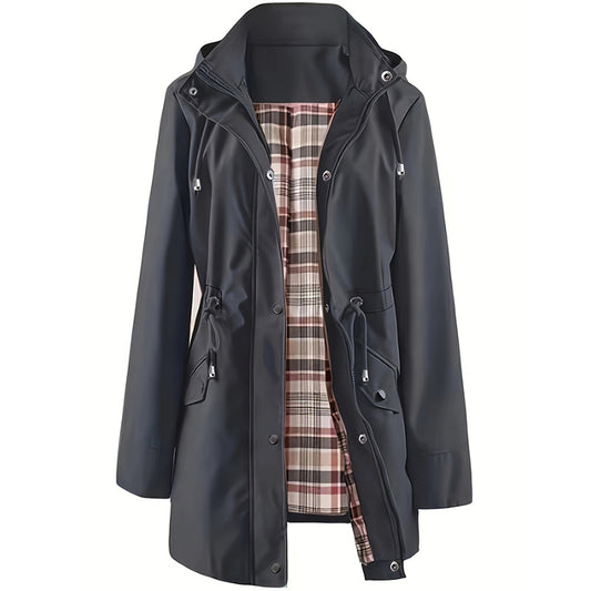 Women's Outdoor Sports Lightweight Hoodie Cinched Coat