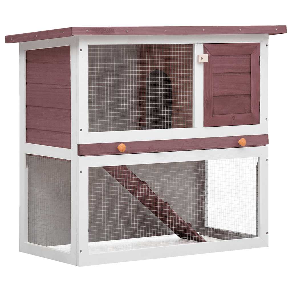 Rabbit hutch, small animal house, rabbit hutch with 1 door, rabbit hutch 1