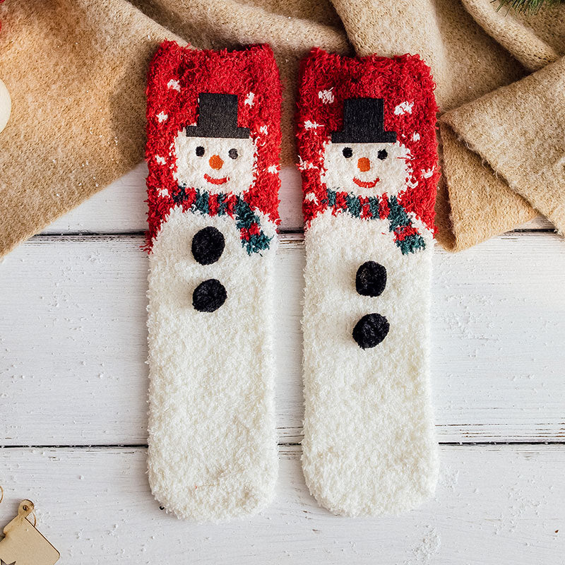 Fashion Floor Non-slip Christmas Socks
