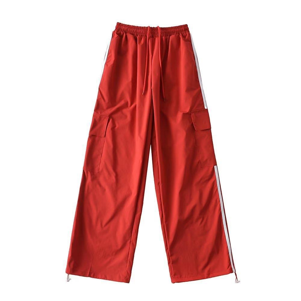 Women's Loose Straight Pocket Sweatpants