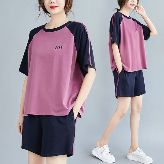 Women's Slimming Shorts Two-piece Set