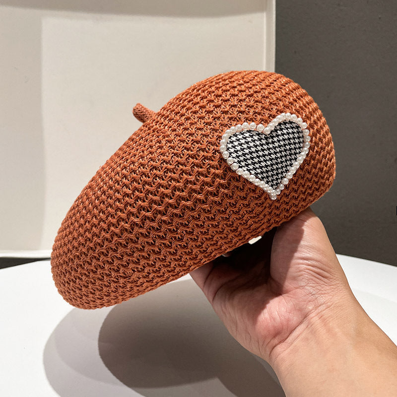 Knitted Breathable Beret Children Versatile Fashion