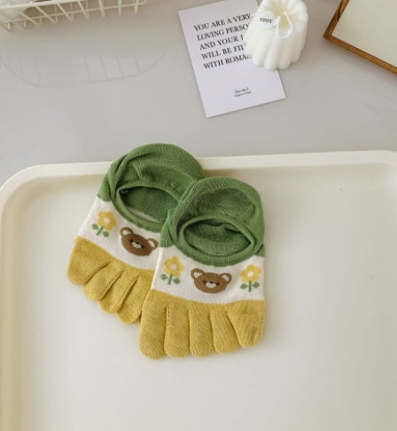 Spring And Summer Women's Thumb Split Toe Socks