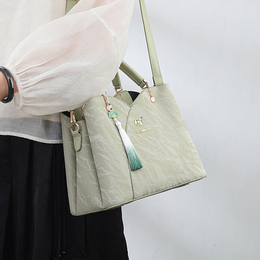 Women's Temperament Commute Portable Messenger Bag