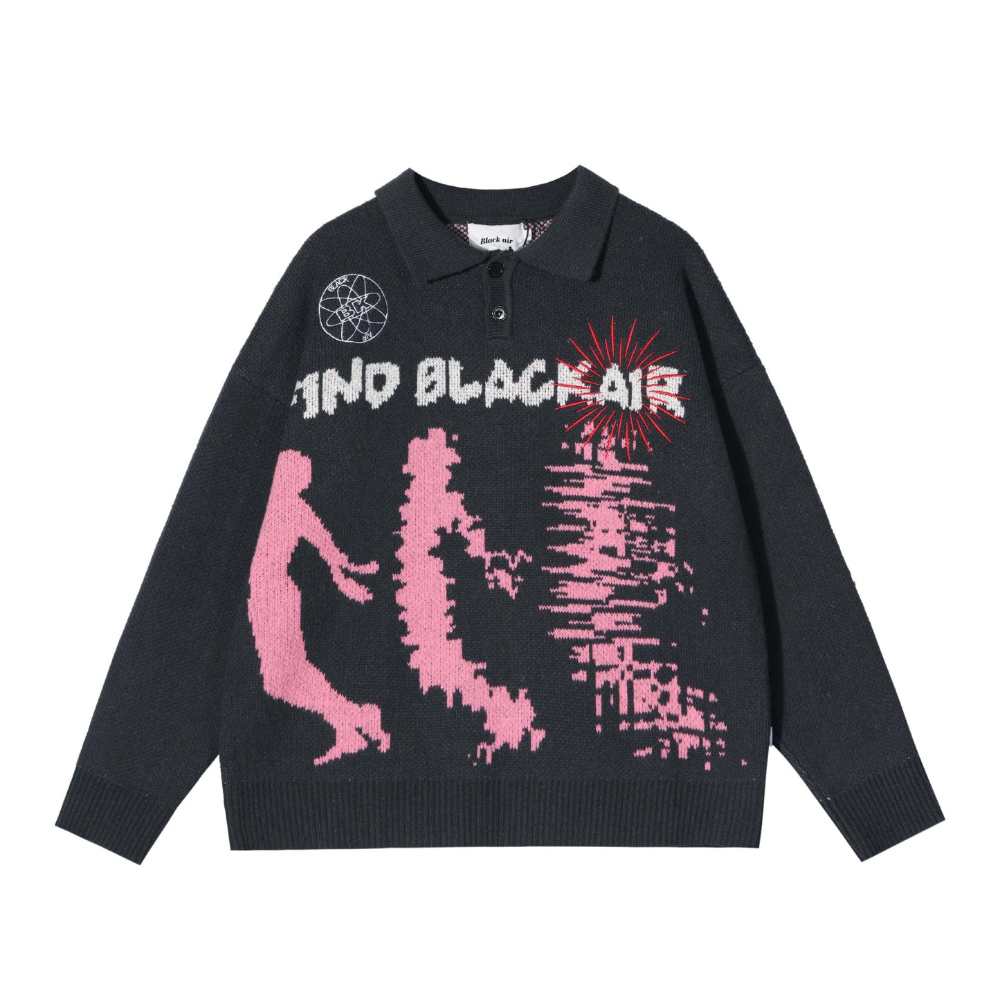Street Loose Casual Sweater Long Sleeve Fashion