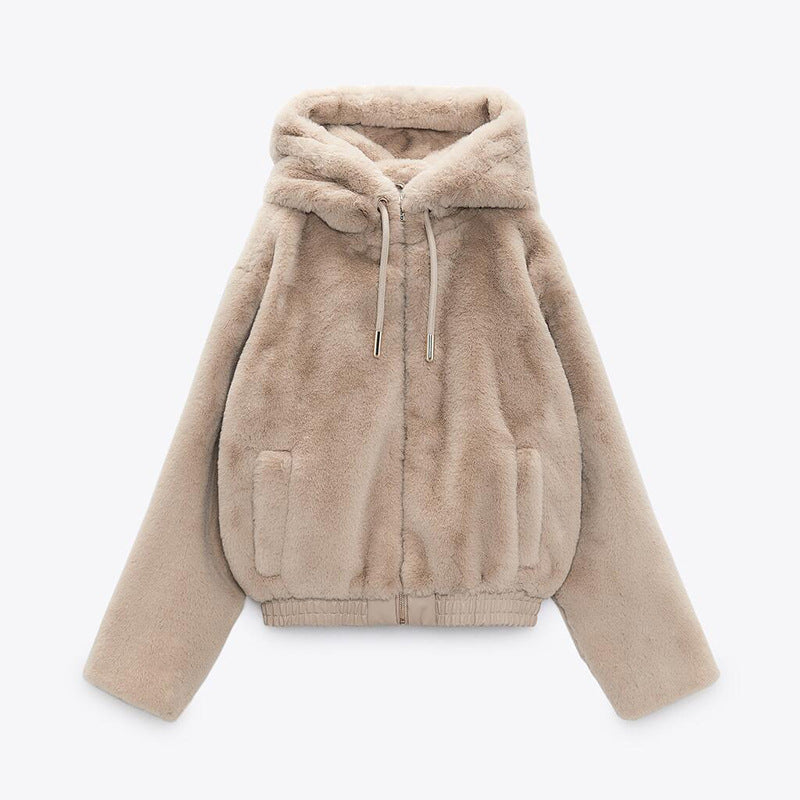 Fashionable Korean Commuter Hooded Jacket