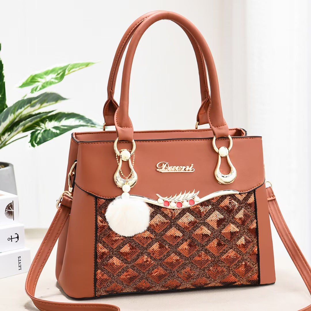 The New Fashion Female Bag Korean Style Diagonal Shoulder Handbag