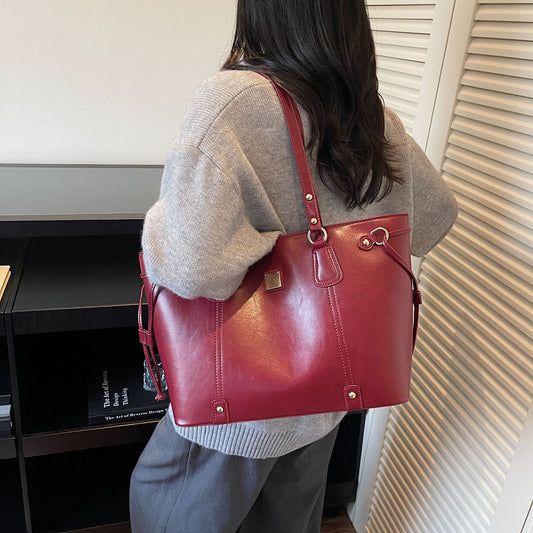 Large-capacity Womens Bag Versatile Commuter Tote