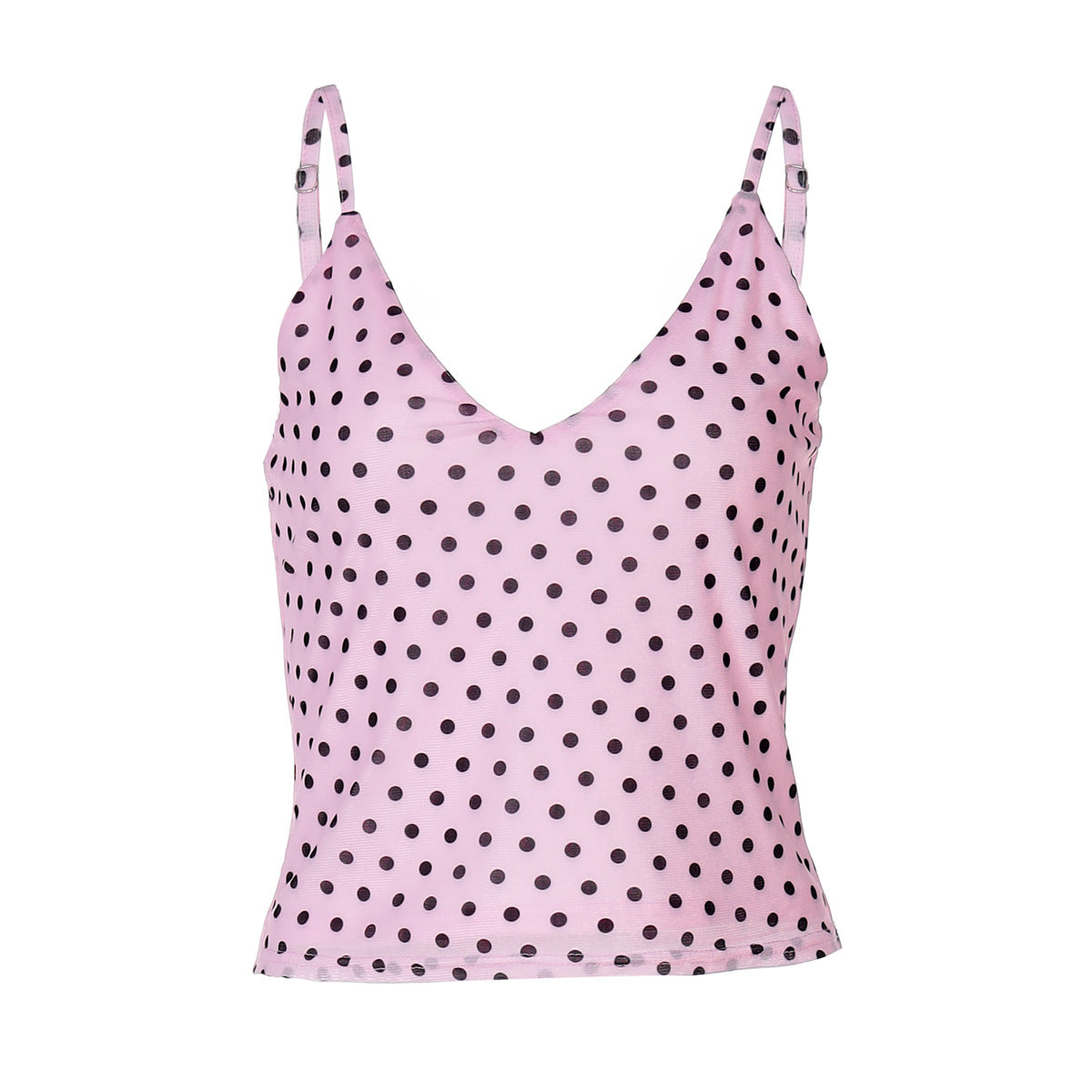 Polka Dot Slim Sexy V-neck Hot Girl Polyester Suspender