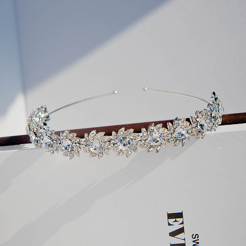 New Flower Bride Wedding Crown Hair Band