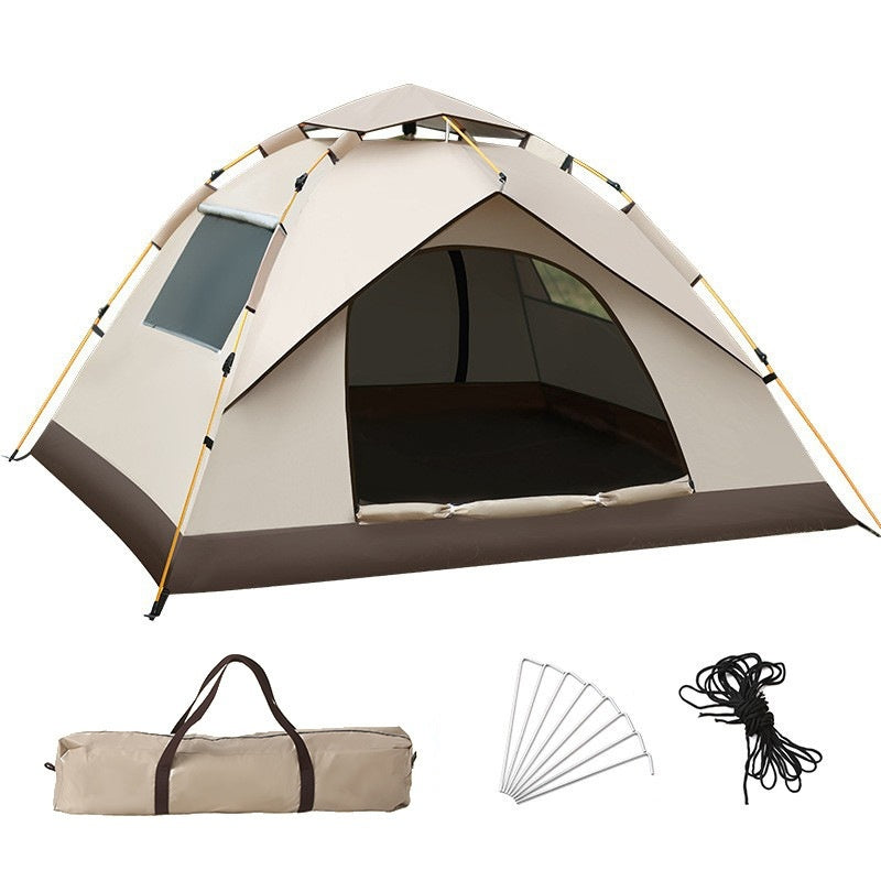 Silver Pastebrushing Sun-proof Portable Foldable Installation-free Outdoor Tent