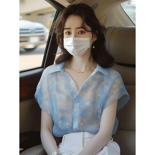Women's Printed Short Sleeve Shirt