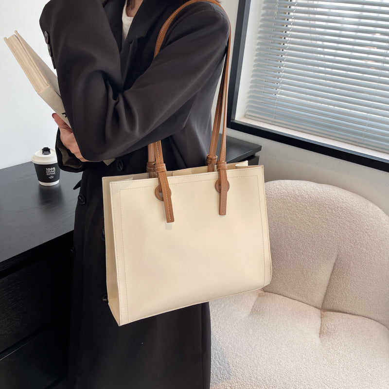 Simple Commute Shoulder Handbag Double Connector