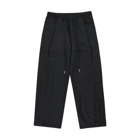 Stitching Embroidery Craft Retro Casual Sports Pants