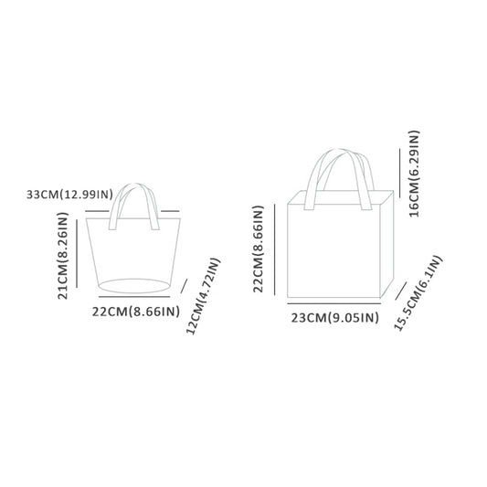 Cute Portable Ladies Handbag Insulation Lunch Box Bag
