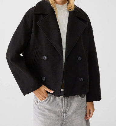 Foreign Trade European And American Women's Clothing Long Sleeve Coat Overcoat