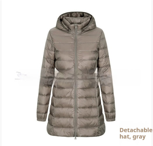 Hat Detachable Autumn And Winter Lightweight Down Coat