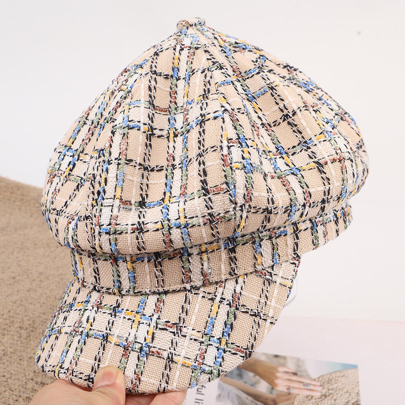 Korean Version All-match Trendy Three-dimensional Navy Hat Women's Trendy
