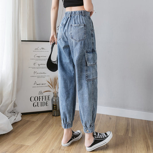 Pigernes Højtaljede Løse Overall Casual
