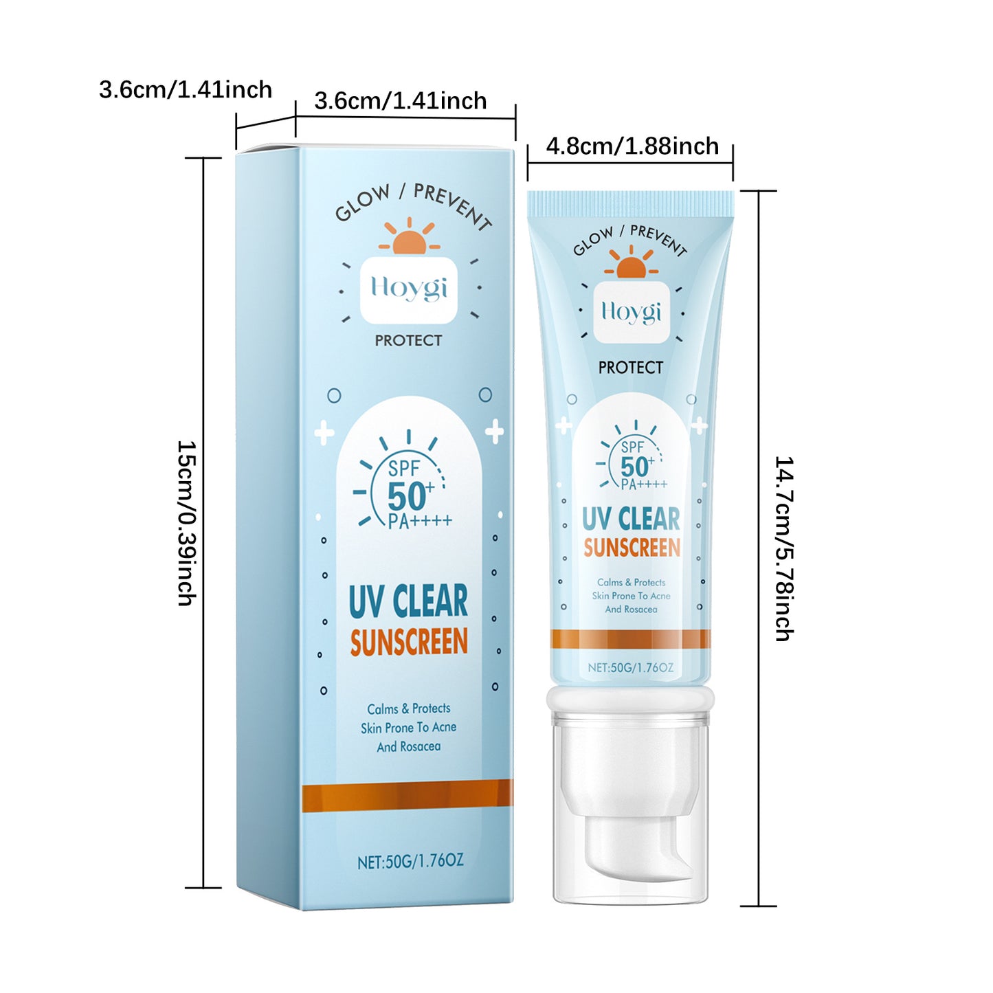 Refreshing Protective Cream Summer Outdoor