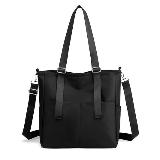 Oxford Cloth Shoulder Bag Large Capacity Casual Tote Bag