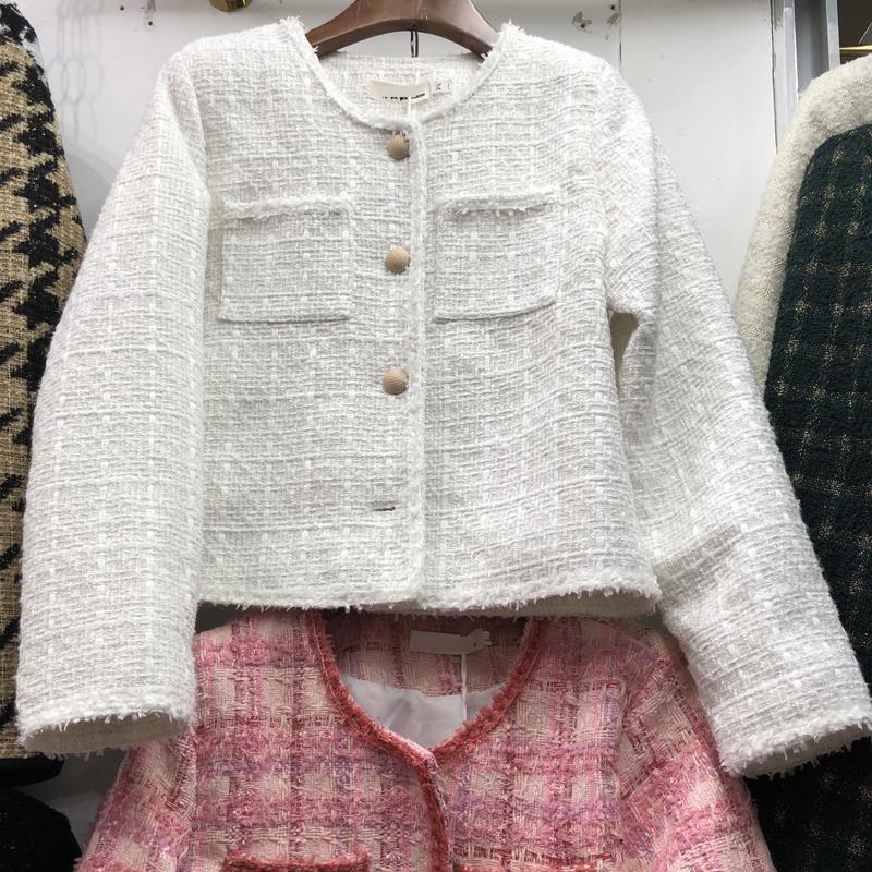 Women's Red Small Fragrance Jacket