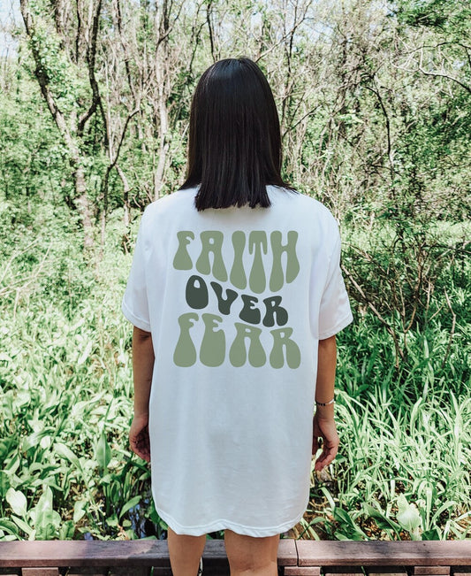 Women's Top Round Neck Slogan Printed Short Sleeves