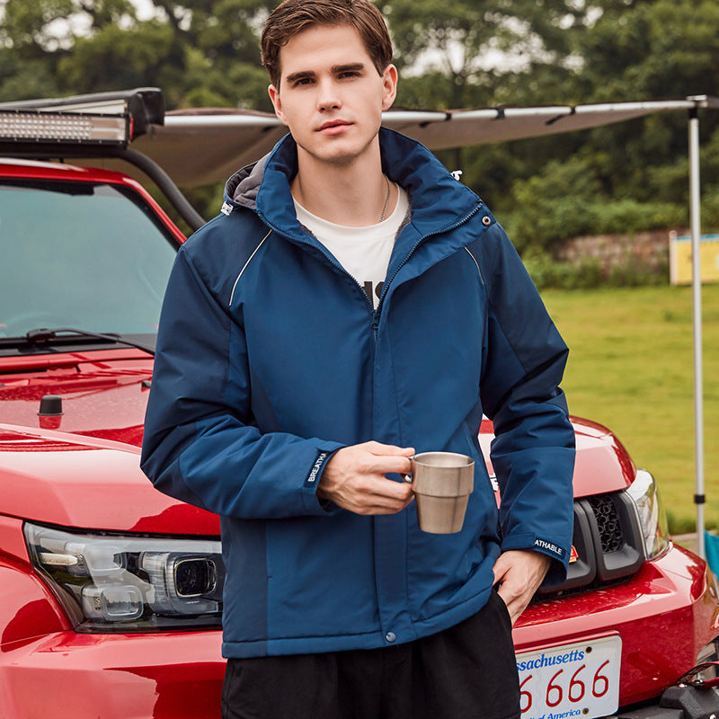 Outdoor Warm And Windproof Large Size Jacket