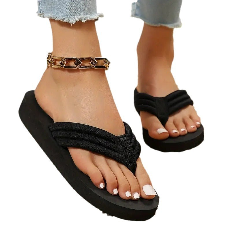 Women's Non-slip Flat Slippers Women's Flip Flops Plus Size