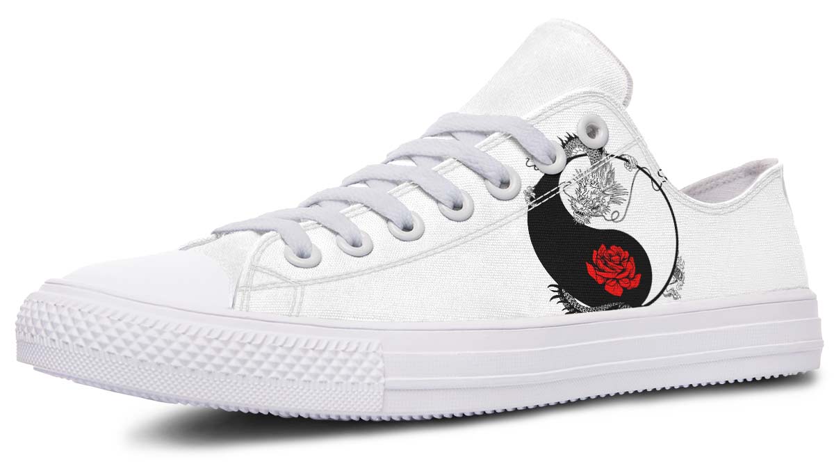 Fashion Print Couple Low-Top Canvas Shoes