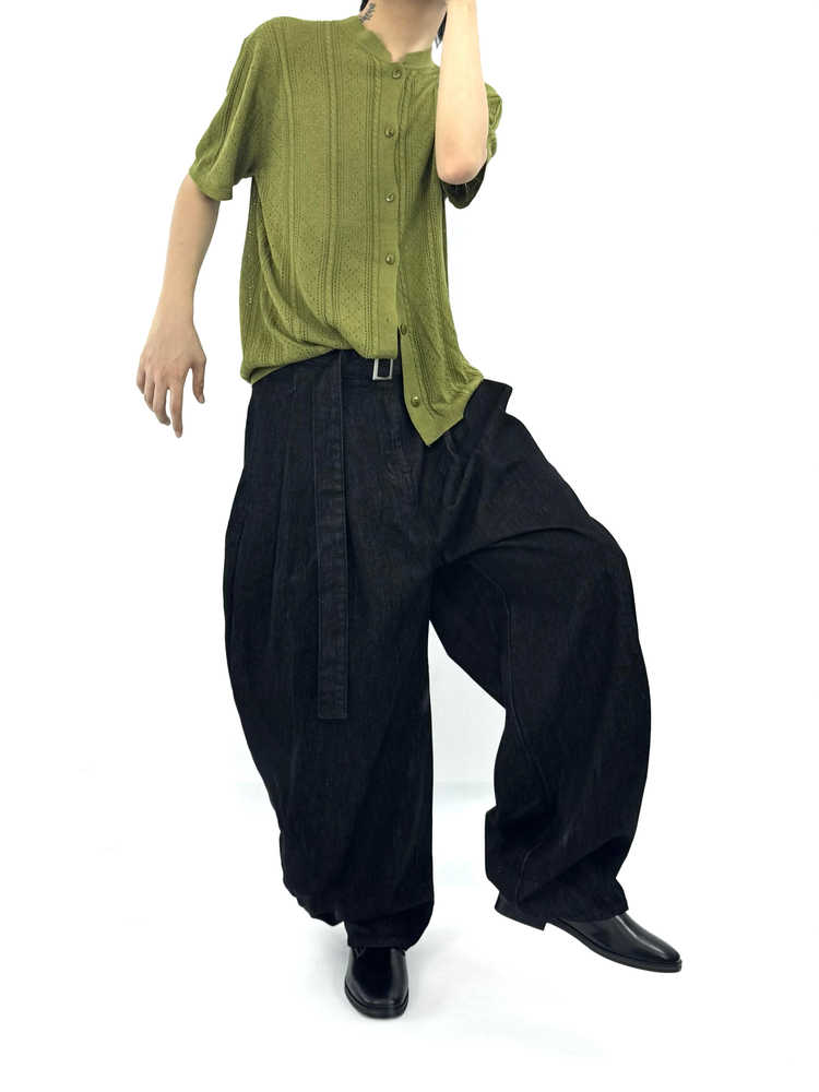 Retro British-style Square-toe Leather Dress Shoes