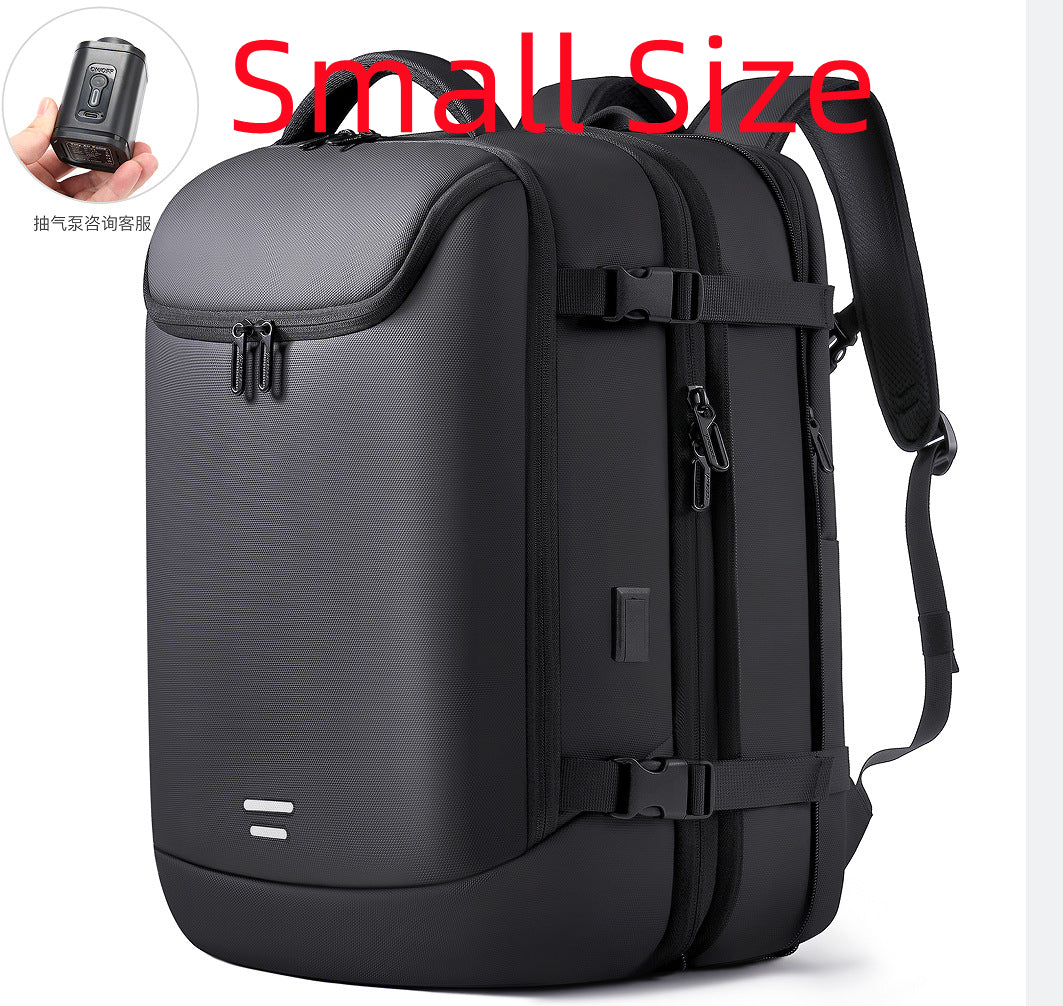 Men's Vacuum Compression Backpack Multifunctional