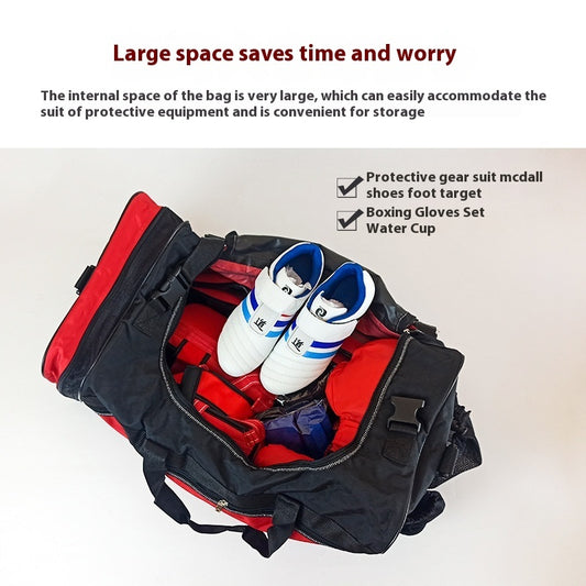Taekwondo Bag Sanda Fight Backpack Large Capacity