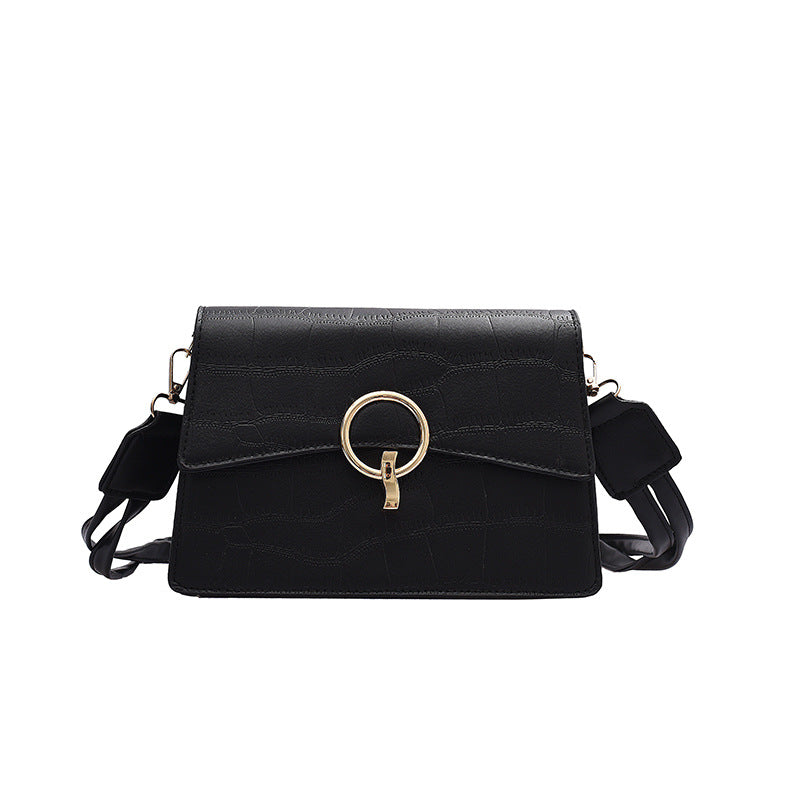 Women's New Trendy Stone Pattern All-match Fashion Diagonal Bag