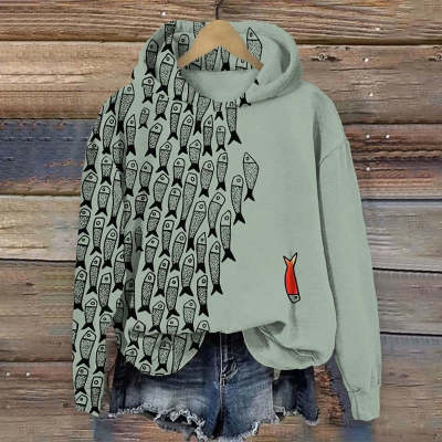 Womens Floral-print Long-sleeve Top