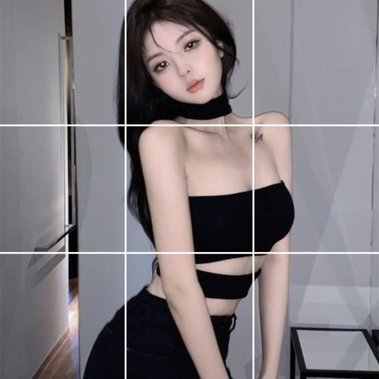 Halter Small Sling Vest Women's Short Slim Top