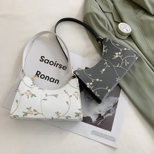 Transparent All-match Niche Lace Underarm Bag