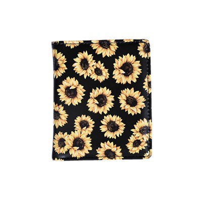 Vintage Skull Print Women's Zipper Wallet