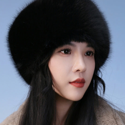 Furry Warm Ear Protection Hat Winter Women's Fishing Hat