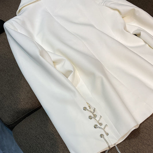 Design Short Long Sleeve Jacket French Retro