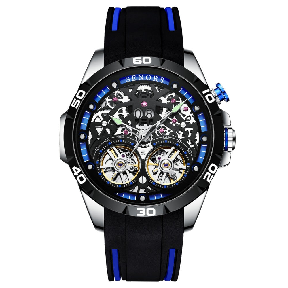 Automatic Mechanical Luminous Hollow Men's Watch