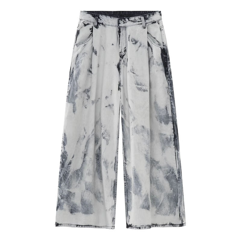 American Retro Tie-dye High Street Leisure Suit