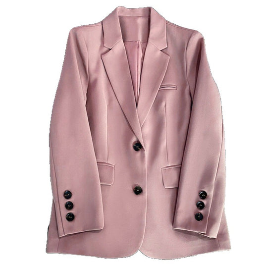 Casual Temperament Spring And Autumn Fried Street Small Suit Top