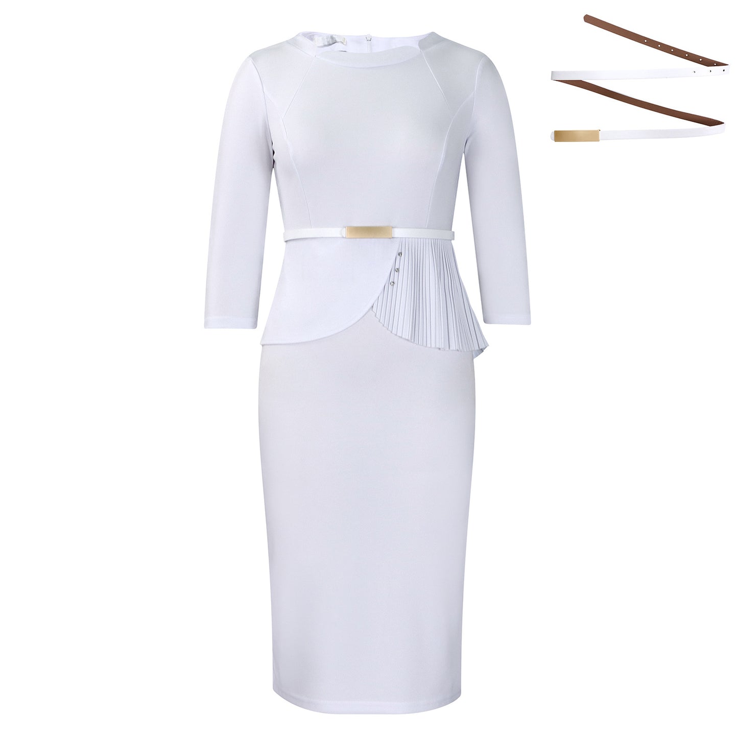 Slim-fit Elegant Figure-hugging African-style Dress