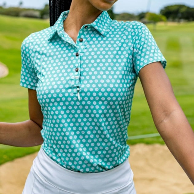 Camouflage 3D Printed Polo Shirt Fashion Button Lapel Short Sleeve